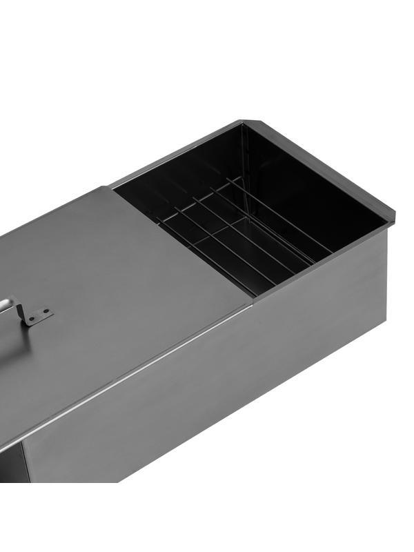 Коптильня двухъярусная 500 x 270 x 175 мм, 0.8 мм, с поддоном, на ножках, Россия Camping Palisad