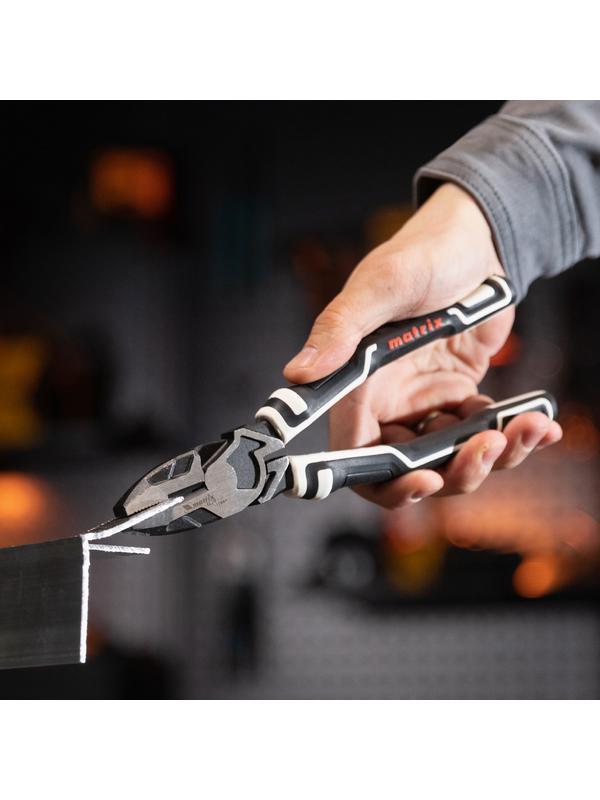 Плоскогубцы комбинированные 210 мм, усиленная система, Pro Matrix