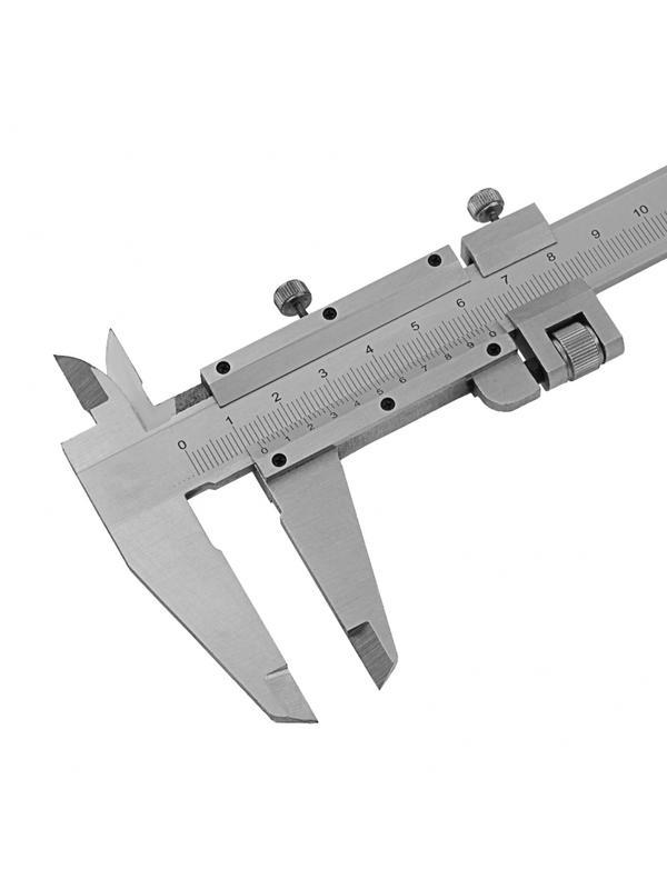 Штангенциркуль, 200 мм, цена деления 0.02 мм, металлический, с глубиномером Matrix