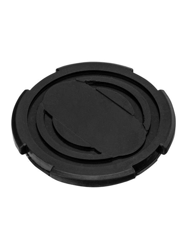 Резиновая опора для подкатного домкрата универсальная, D 100 мм, D 90, H 12 мм Matrix