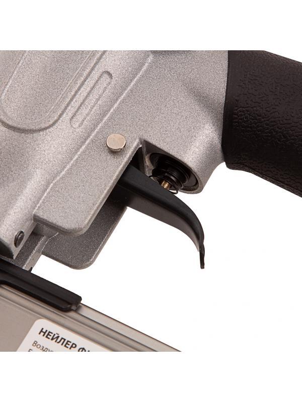 Нейлер финишный, шпилькозабивной пистолет, пневматический, гвоздь 23GA D 0.64 мм  длина 10-30 мм Matrix