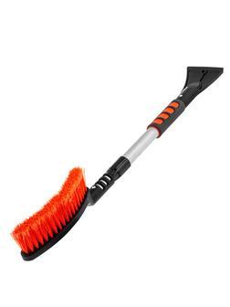 Щетка-сметка для снега со скребком телескопическая 720-1005 мм Stels