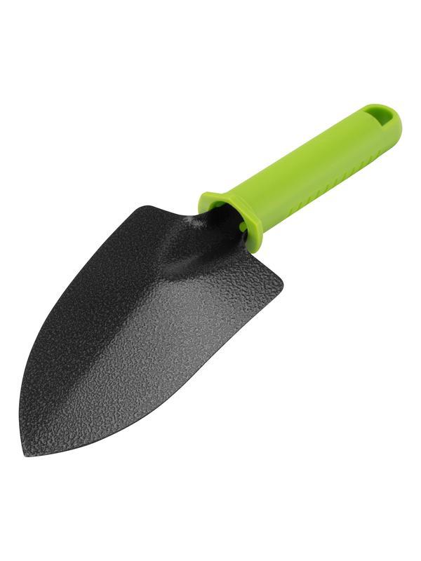 Совок посадочный широкий, 85 х 250 мм, стальной, пластиковая рукоятка, Standard, Palisad