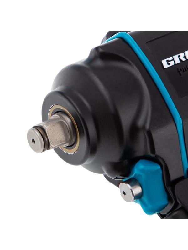 Гайковерт пневматический ударный G985, 1/2, Twin Hammer, 610 Нм, 9000 об/мин, композитный Gross