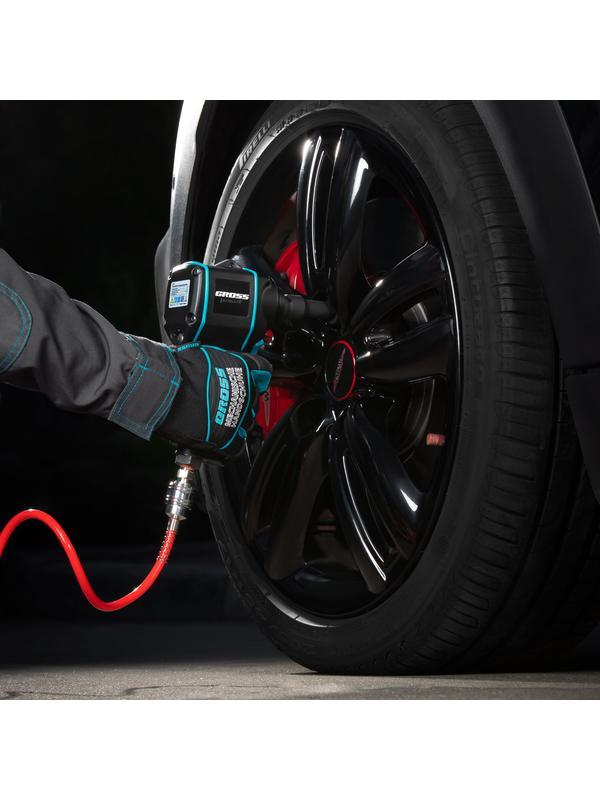 Гайковерт пневматический ударный G985, 1/2, Twin Hammer, 610 Нм, 9000 об/мин, композитный Gross