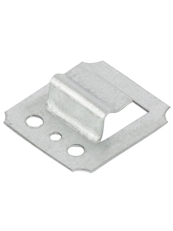 Кляймер №5, оцинкованный с гвоздями, 100 шт Россия Сибртех