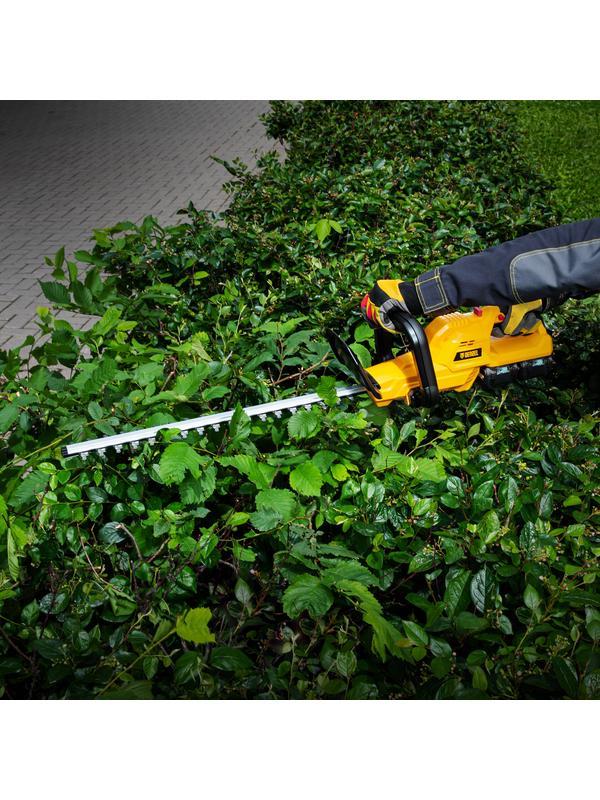 Кусторез аккумуляторный RBC510-36, Li-ion, 36 В, 4 Ач, нож 510 мм, поворотная ручка Denzel