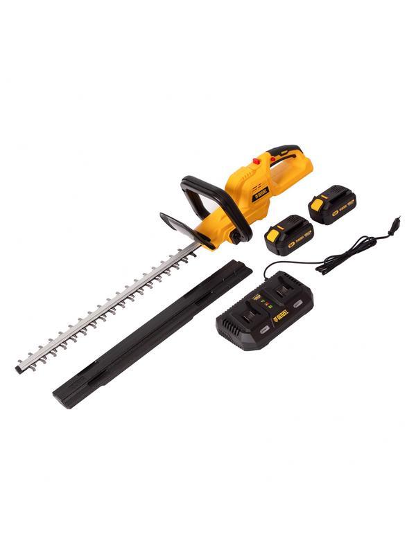 Кусторез аккумуляторный RBC510-36, Li-ion, 36 В, 4 Ач, нож 510 мм, поворотная ручка Denzel