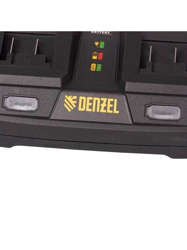 Кусторез аккумуляторный RBC510-36, Li-ion, 36 В, 4 Ач, нож 510 мм, поворотная ручка Denzel