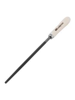 Напильник круглый, 250 мм, деревянная ручка Сибртех