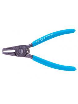 Съемник, 165 мм, для внешних стопорных колец (19-60 мм), изогнутые губки (разжим) Gross