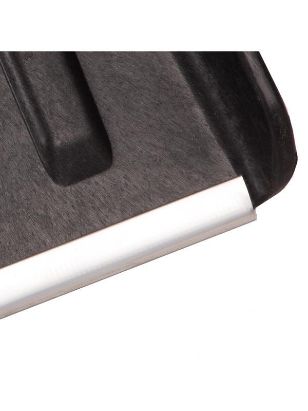 Лопата для уборки снега пластиковая, 275 х 345 х 890 мм, стальной черенок, Россия, Stels