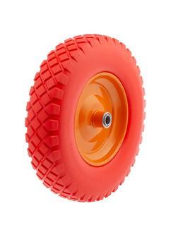 Колесо полиуретановое 4.80/4.00-8, длина оси 90 мм, подшипник 20 мм Palisad