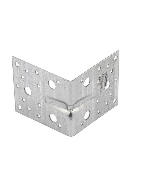 Крепежный уголок усиленный 1.7 мм, KUU 105 x 105 x 90 мм Россия Сибртех