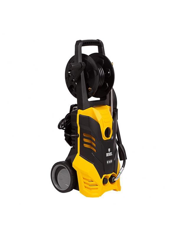 Моечная машина высокого давления R-165D, 2200 Вт, 165 бар, 7 л/мин, с барабаном Denzel