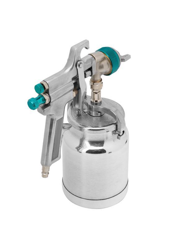 Краскораспылитель AS 702 НP профессиональный, всасывающего типа, сопло 1.8 мм и 2 мм Stels