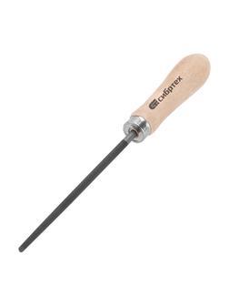 Напильник круглый, 150 мм, деревянная ручка Сибртех