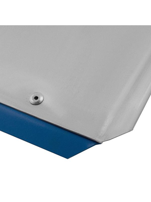 Лопата для уборки снега тротуарная, алюминиевая, 500 х 400 мм, без черенка, Россия, Сибртех