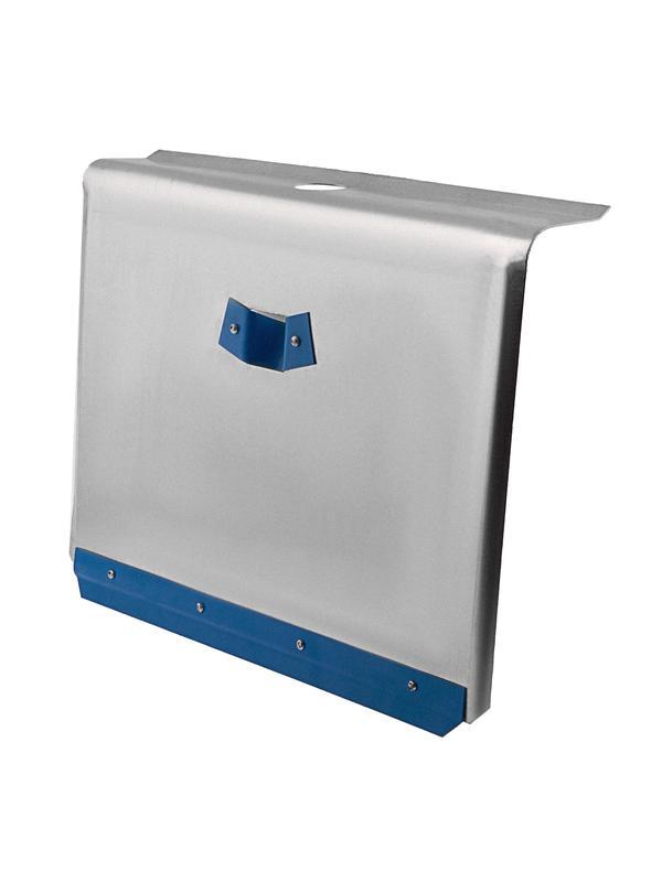 Лопата для уборки снега тротуарная, алюминиевая, 500 х 400 мм, без черенка, Россия, Сибртех