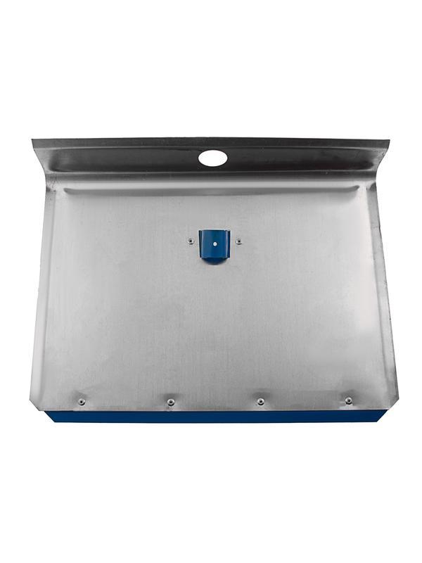 Лопата для уборки снега тротуарная, алюминиевая, 500 х 400 мм, без черенка, Россия, Сибртех