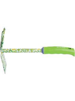 Мотыжка комбинированная, 65 х 310 мм, стальная, пластиковая рукоятка, Flower Green, Palisad
