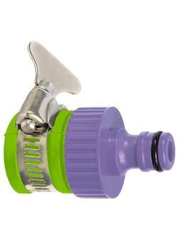 Адаптер пластмассовый, 3/4 с внешним хомутом Palisad