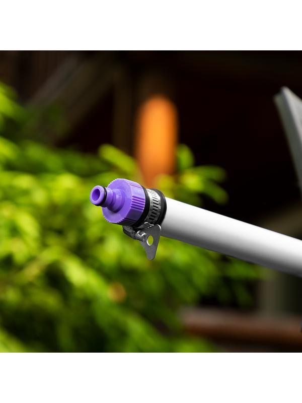 Адаптер пластмассовый, 3/4 с внешним хомутом Palisad