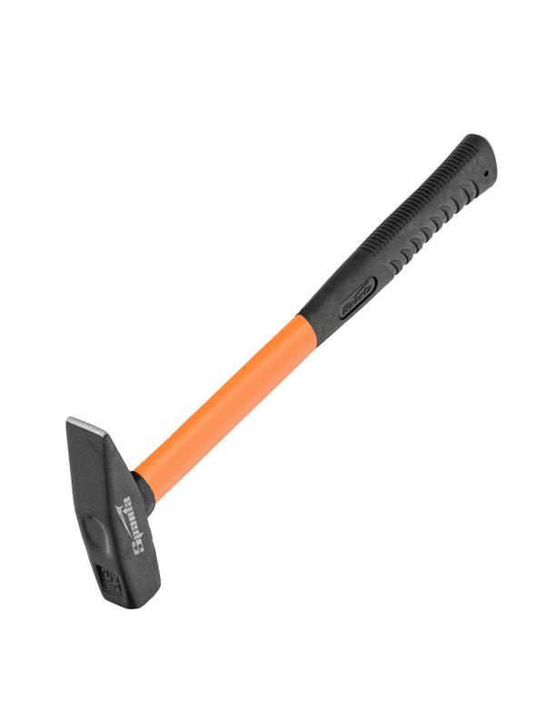 Молоток слесарный, 300 г, фибергласовая обрезиненная рукоятка Sparta