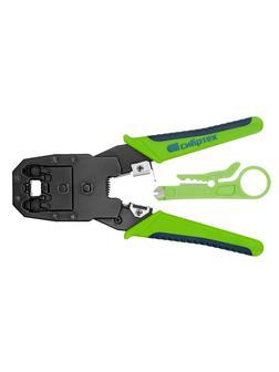 Клещи для обжима телефонных и компьютерных клемм 4P, 6P, 8P, функция обрезания проводов Сибртех