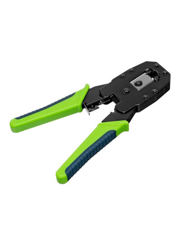 Клещи для обжима телефонных и компьютерных клемм 4P, 6P, 8P, функция обрезания проводов Сибртех