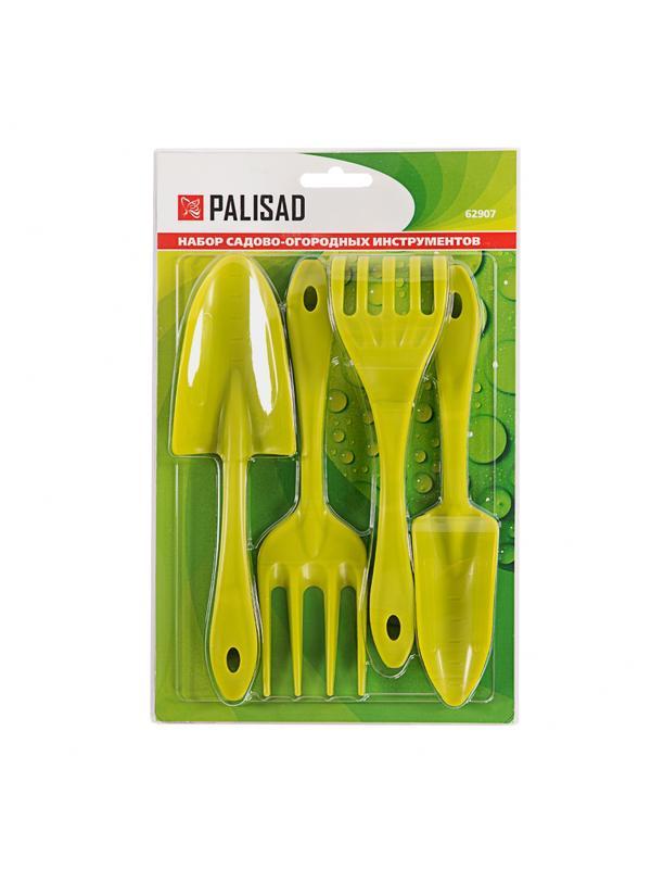Набор садового инструмента, полипропиленовый, 4 предмета, Россия, Palisad