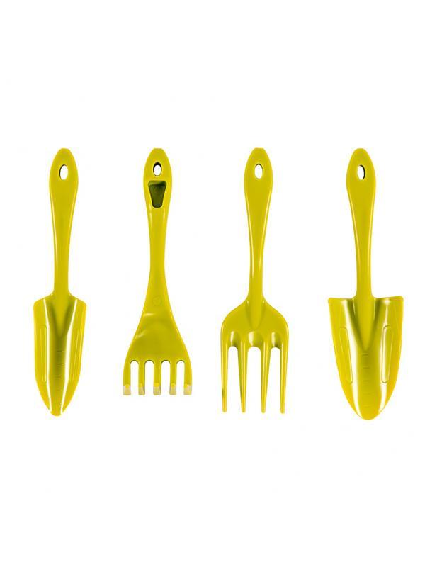 Набор садового инструмента, полипропиленовый, 4 предмета, Россия, Palisad