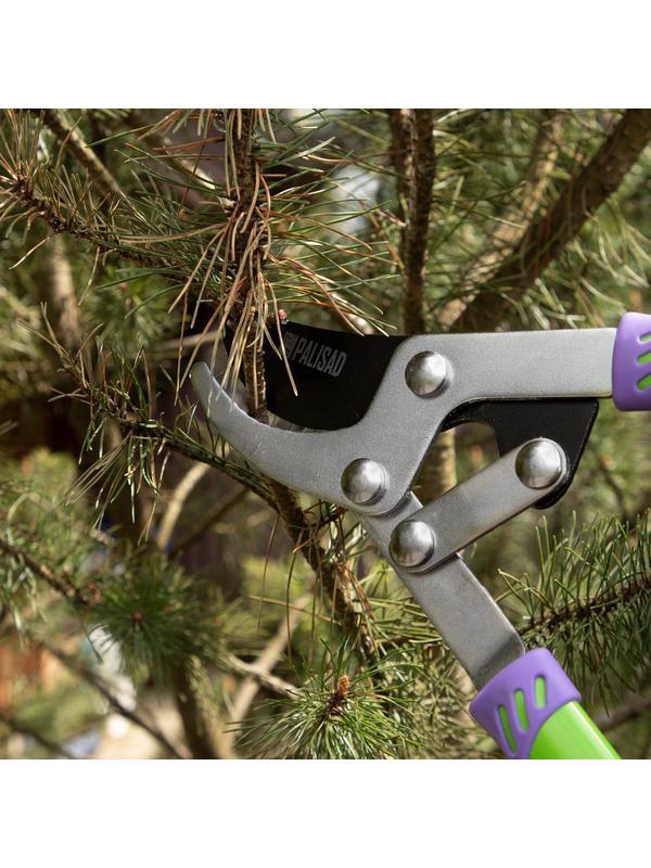 Сучкорез прямого реза, 750 мм, двухрычажный механизм, двухкомпонентные рукоятки, Palisad