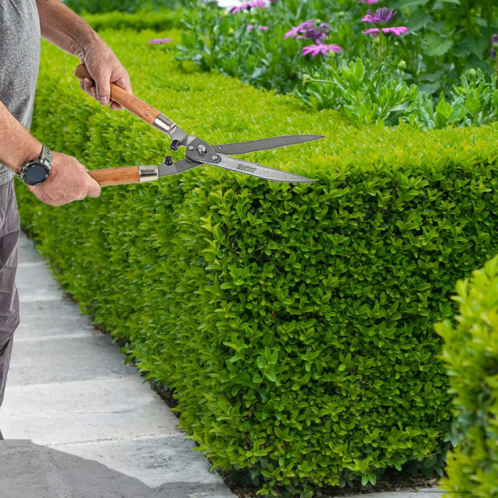 Кусторез, 520 мм, волнистые лезвия, деревянные рукоятки, Palisad