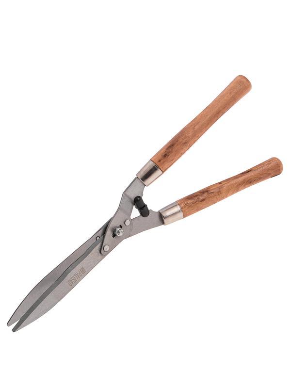 Кусторез, 520 мм, волнистые лезвия, деревянные рукоятки, Palisad