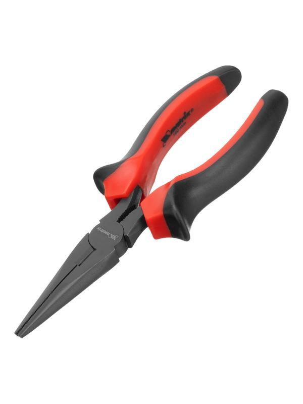 Длинногубцы прямые Black Nickel, 160 мм, двухкомпонентные рукоятки Matrix