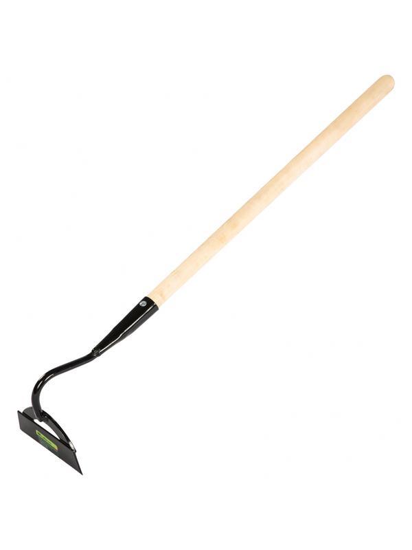 Мотыга стальная усиленная, 150 х 45 х 860 мм, деревянный черенок, Россия, Сибртех