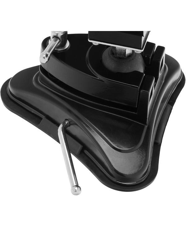 Тиски настольные, резиновая вакуумная присоска, шарнирный механизм, ширина рабочих губок 70 мм Matrix