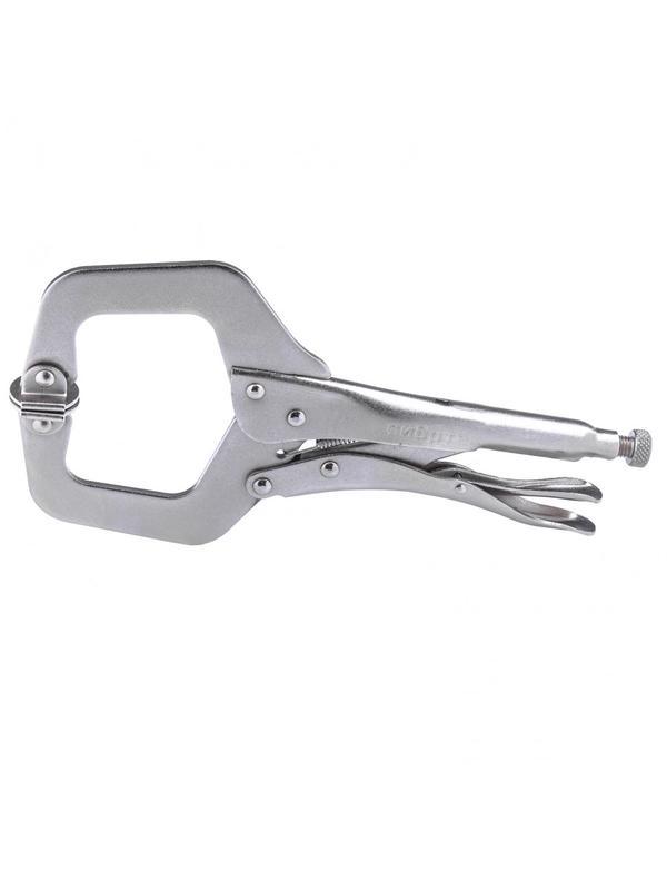 Зажим ручной, увеличенный захват, подвижные губки, 270 мм// Сибртех