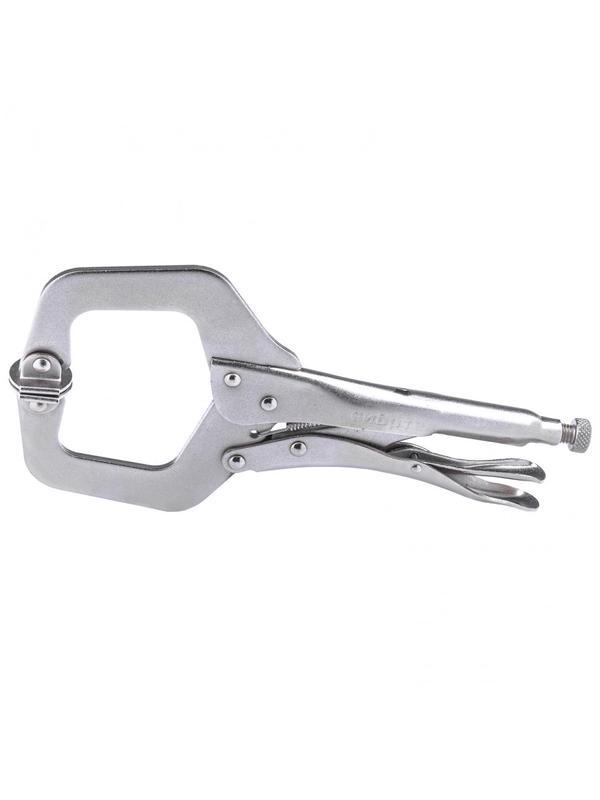 Зажим ручной, увеличенный захват, подвижные губки, 270 мм// Сибртех
