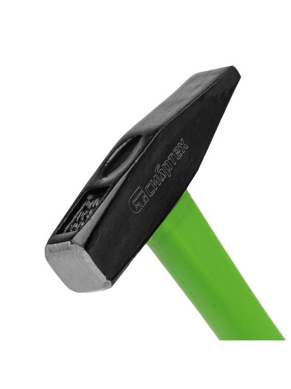 Молоток слесарный, 200 г, фибергласовая обрезиненная рукоятка Сибртех