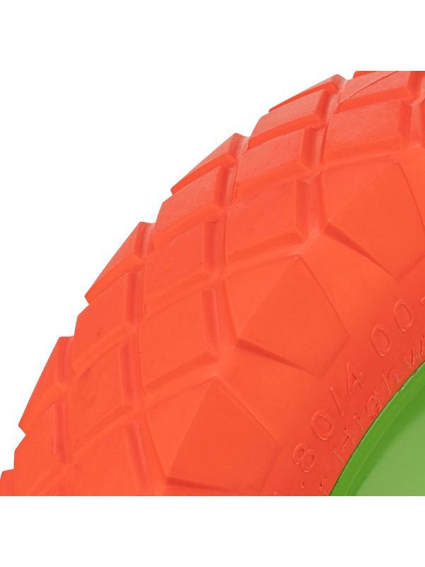 Колесо полиуретановое 4.80/4-8, длина оси 90 мм, подшипник 20 мм Сибртех