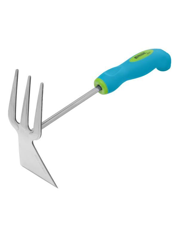 Мотыжка комбинированная, 70 х 290 мм, нержавеющая сталь, двухкомпонентная рукоятка, Premium Plus, Palisad