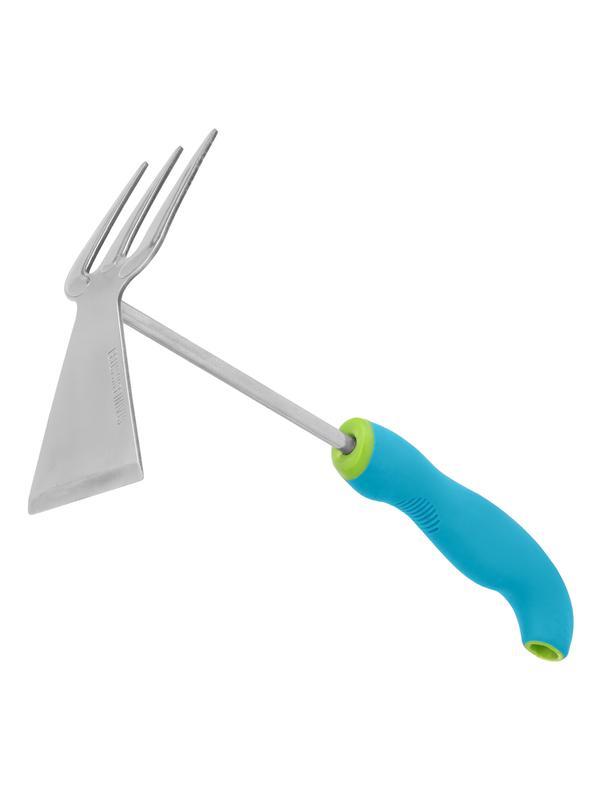 Мотыжка комбинированная, 70 х 290 мм, нержавеющая сталь, двухкомпонентная рукоятка, Premium Plus, Palisad