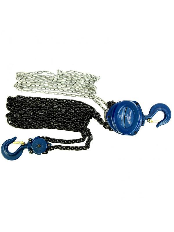 Таль цепная, 3 т, h подъема 3 м, расстояние между крюками 500 мм Stels
