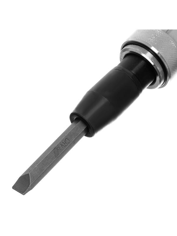 Отвертка ударно-поворотная 1/2, набор бит, 6 шт, пластиковый бокс Matrix