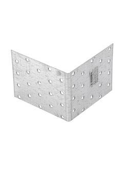 Крепежный уголок равносторонний 2 мм, KUR 100 х 100 х 80 мм Россия Сибртех