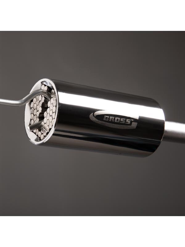 Головка торцевая многоразмерная 11-32 мм, под квадрат 1/2, CrV, хромированная Gross