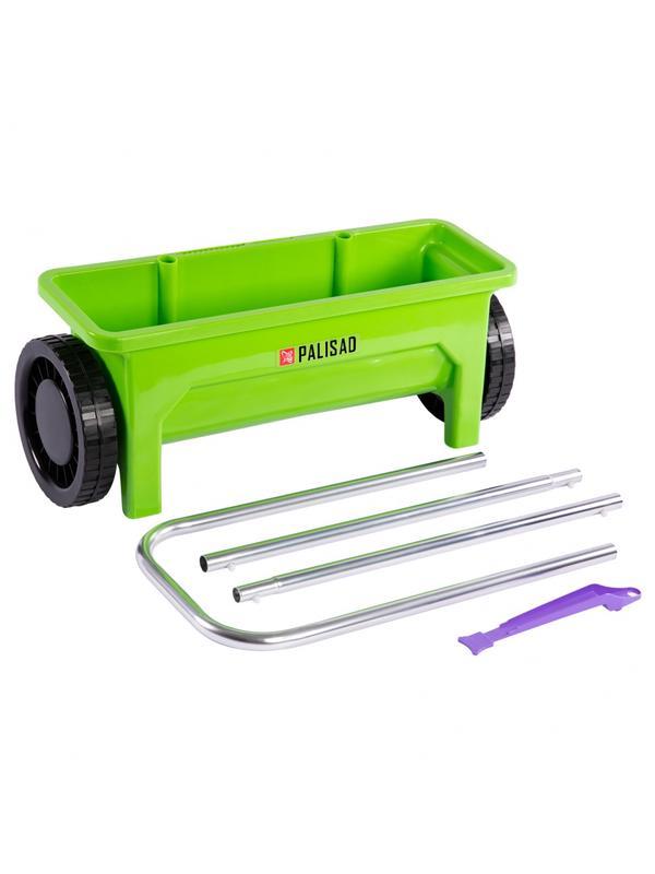 Сеялка на колесах механическая с ручкой, 12 л Palisad