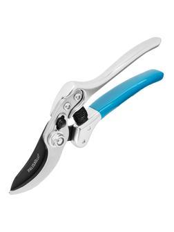 Секатор прямого реза, 230 мм, усиленный, нижняя рукоятка в ПВХ - оболочке, Luxe, Palisad